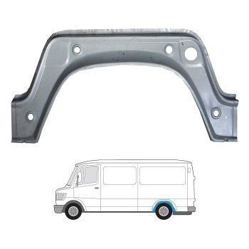 Рем Вставка Внутрішня арка задня ліва L Мерседес 207-410 1977-1995 MERCEDES BUS 207-410 P138331